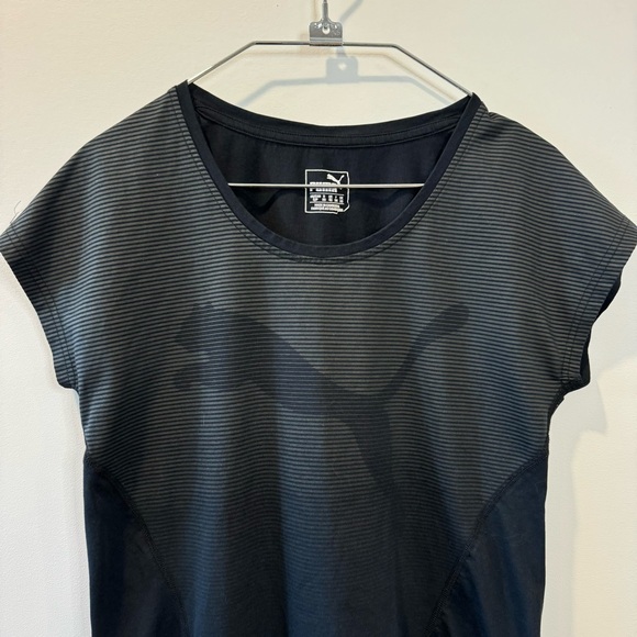 Puma Dolman Sleeve T-Shirt Top / Black / Small - Picture 1 of 7